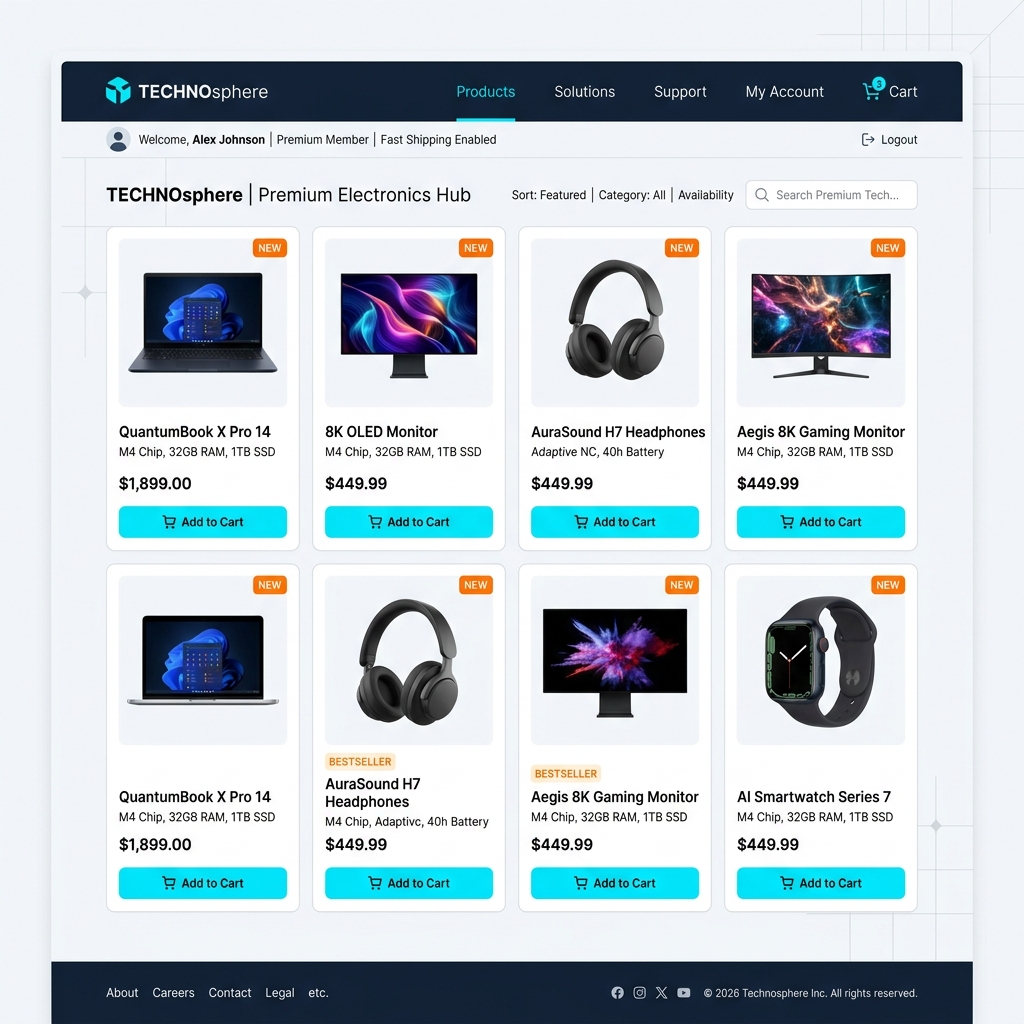 Portal E-Commerce & Ventas